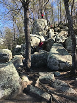 Large Boulders on Lake